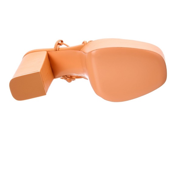 Paris Texas Platform Tie Sandal - Picture 8 of 10